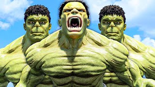 HULK SMASH | The Hulk Full Power BEAT Superheroes - What If
