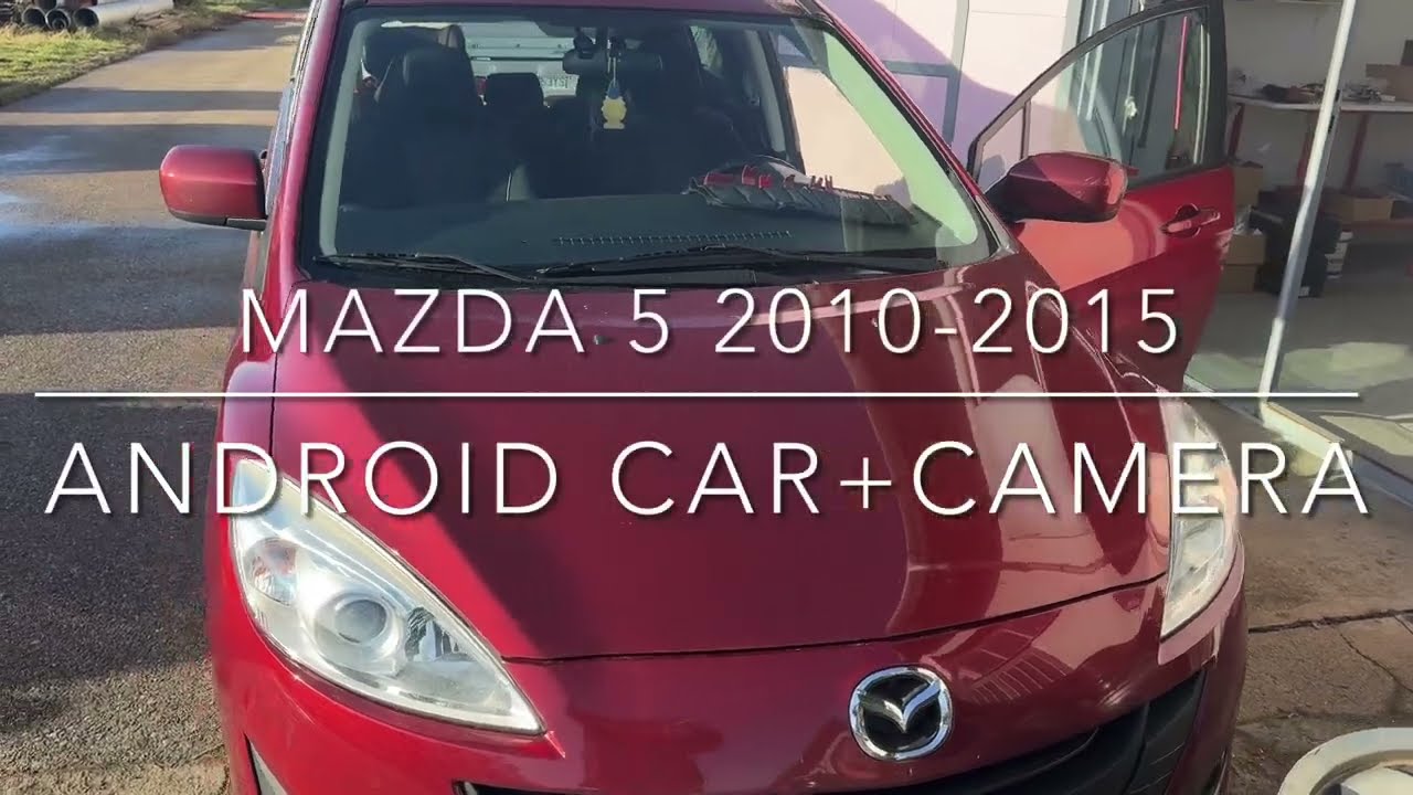 Removal android radio Mazda 5