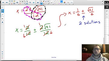 9.4 - Solving Quadratics Using the Quadratic Formula - Exact and approximate solutions