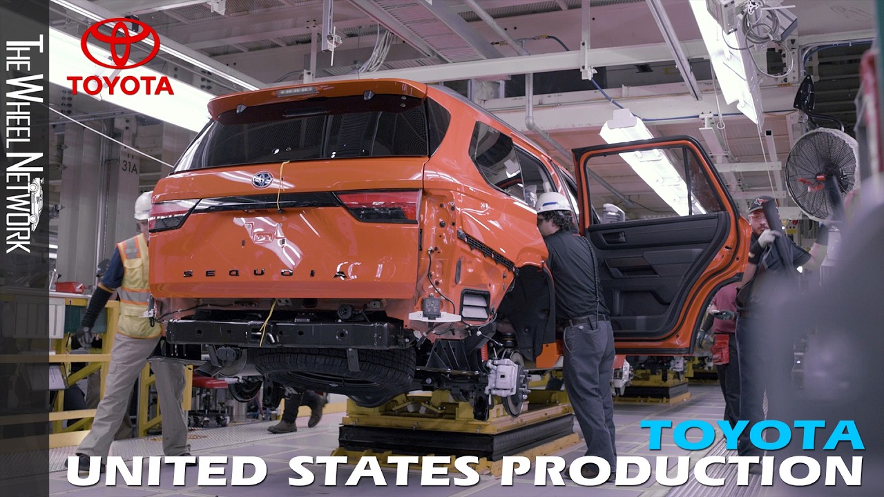Inside Toyota’s U.S. Factories – How America Builds Toyota - YouTube