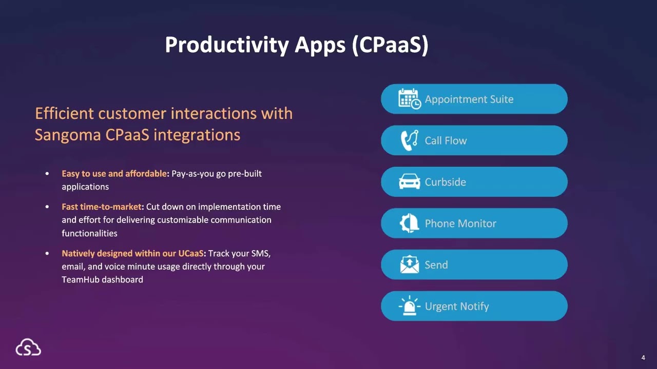 Sangoma - Efficient communication solutions for happier employees and customers.