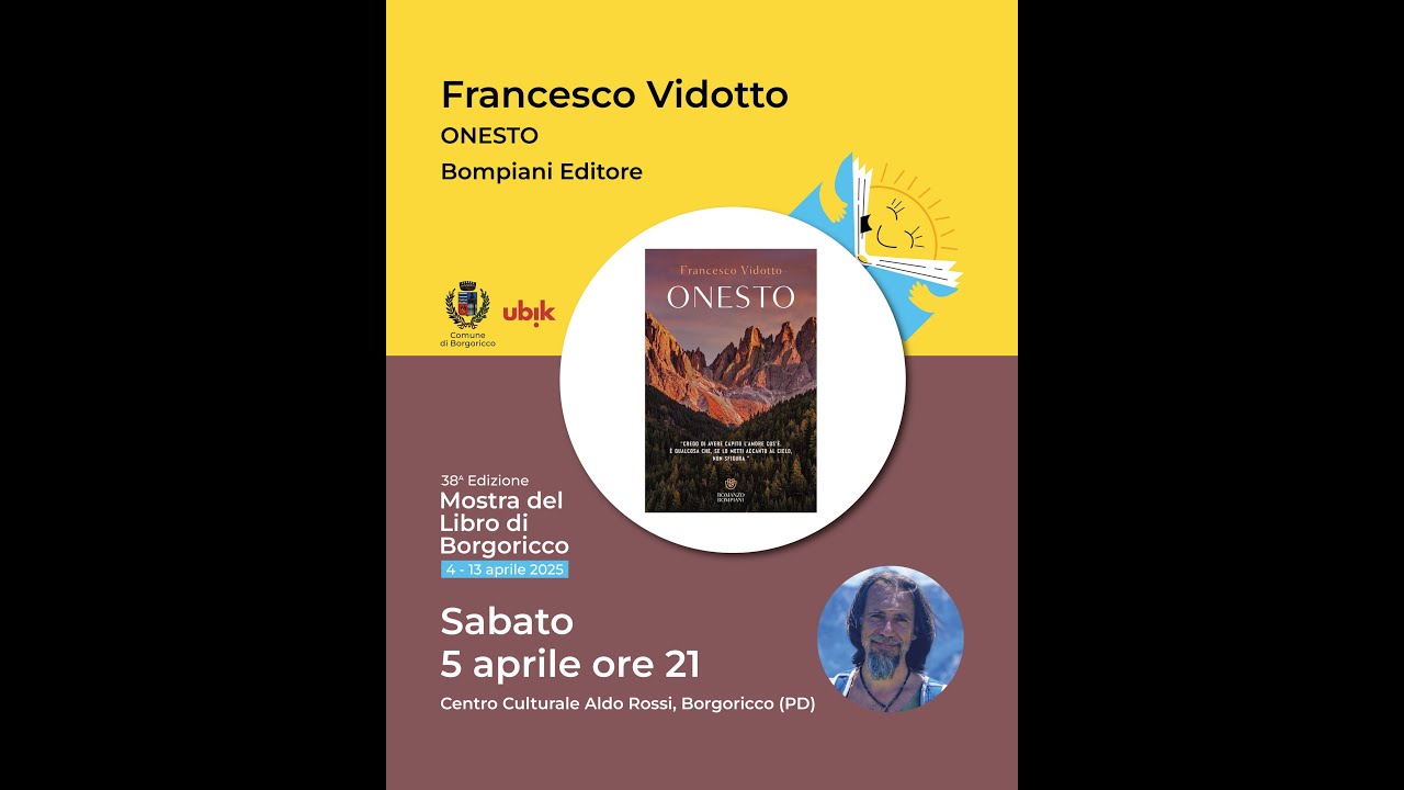 Incontro con l'autore Francesco Vidotto che presenta 