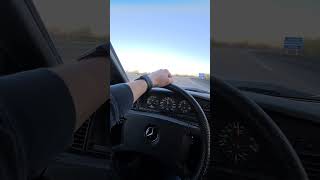 Mercedes w201 190E #automobile #oldbenz #mercedesluxury #travel #roadtrip #shorts #love #old #video
