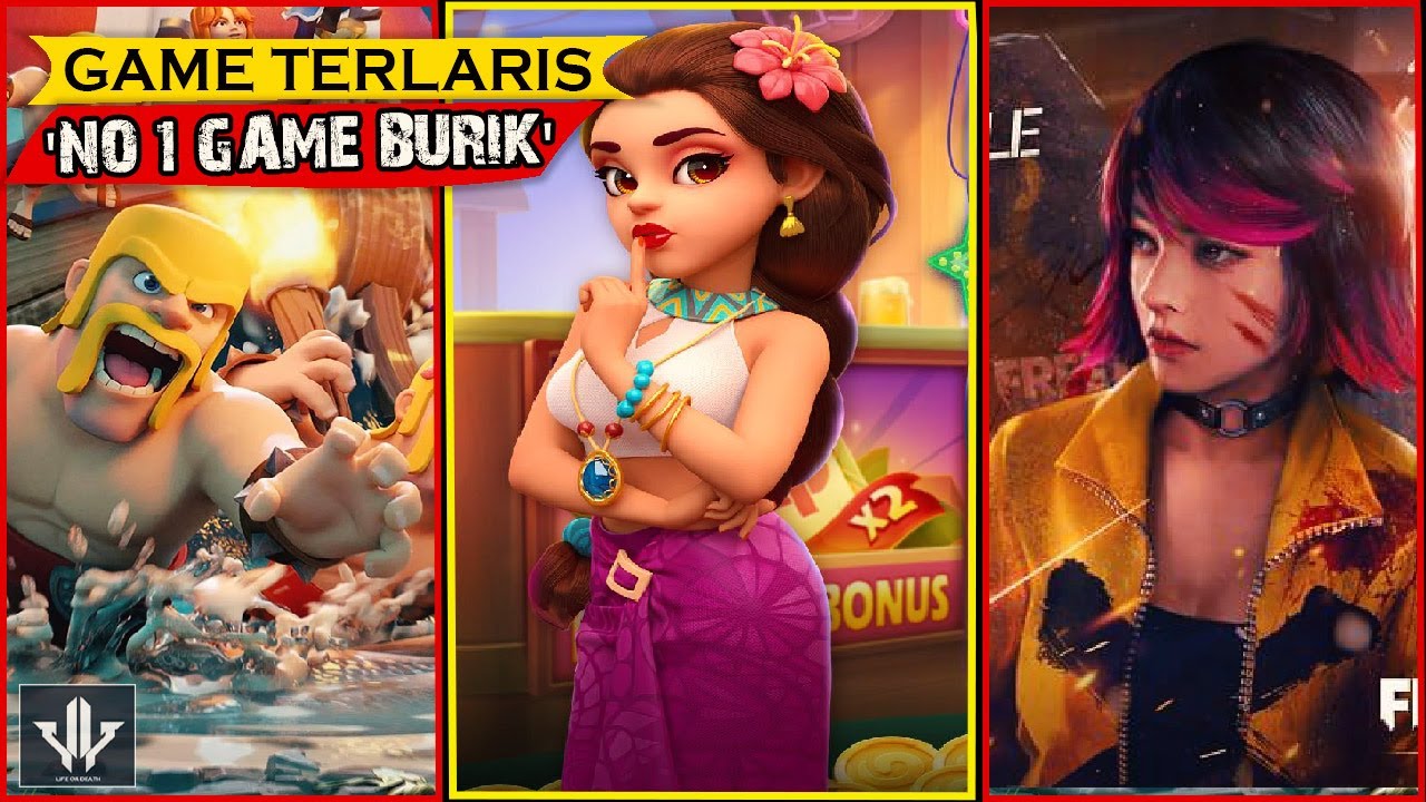 Dikatain "BURIK" Tetap Peringkat 1 di Playstore! 5 GAME TERLARIS DI PLAYSTORE 2021 