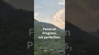 Focus on progress, not perfection. #stayfocused #motivation #stayingfocused #consistency