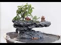 Cách làm hòn non bộ bằng xi măng, đơn giản, đẹp - How to Make Awesome penjing from cement