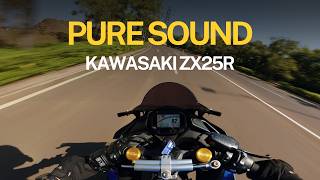 Kawasaki ZX-25R Pure Sound | WRX Full System Exhaust | POV Ride