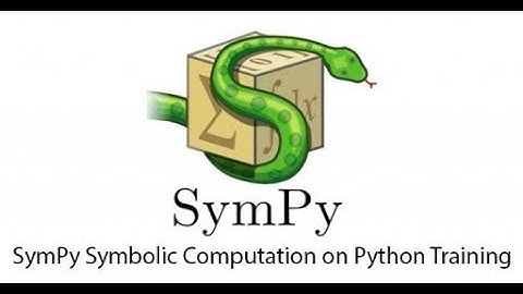 Python y Sympy - Computación Simbólica (Vídeo de Prueba)