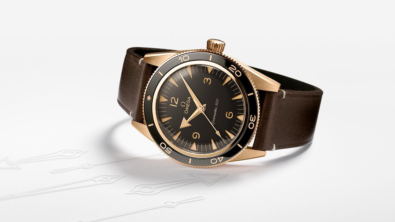 OMEGA Seamaster 300 Bronze Gold - YouTube