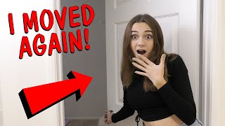 I MOVED AGAIN! | ROOM TOUR| Kayla Davis