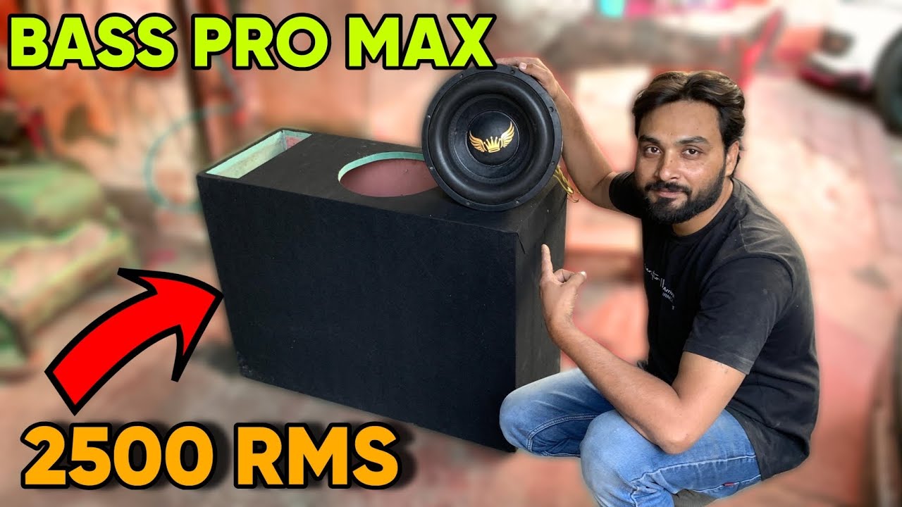 💥 CROWN AUDIO 2500 RMS 💣 TSB AUDIO का Heavy Bass Enclosure | Ground Shaking Test