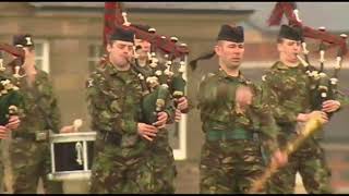 Scottish Soldier Extra film -  Pipes and Drums 6SCOTS