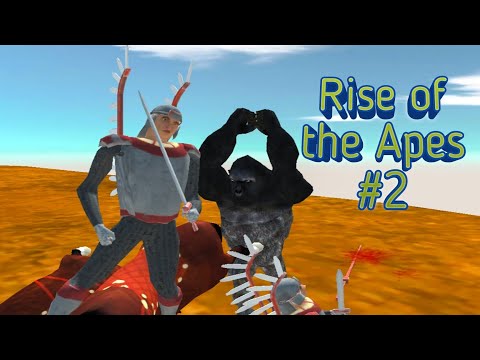 Rise of the Apes 4. Animal revolt battle simulator