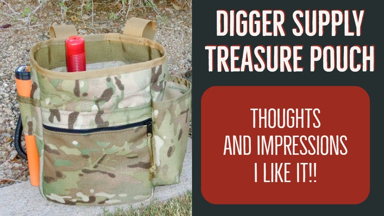 Digger Supply Pack Mule Metal Detecting Finds Pouch Review YouTube