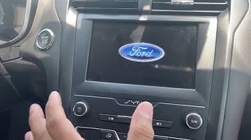 Ford Sync screen frozen. Hoy to fix it.