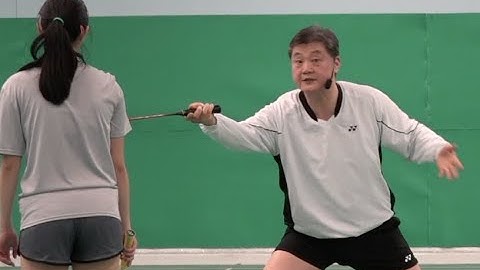 Badminton Footwork Skills-Movement With Different Concept How To move To Forehand Net