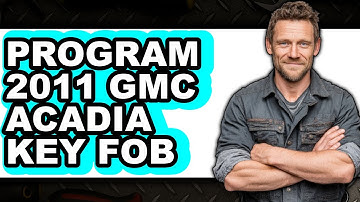 How to Program 2011 GMC Acadia Key Fob - Step By Step
