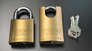 [404] Abus 83CS/45 Padlock Picked and Gutted