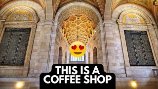 In Awe of Montreal's Most Stunning Coffee Shop (Rated World's Most Beautiful by Forbes)