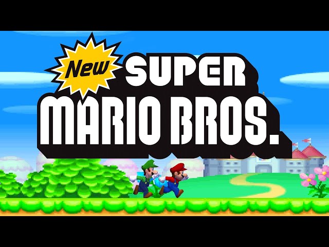 New Super Mario Bros. DS - Full Game 100% Walkthrough class=