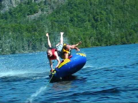 Huge Tubing Wipeout! - July 2009 - YouTube