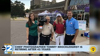 ABC12's Chief Photographer Tommy Brocklehurst retiring