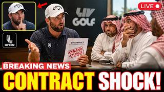 Jon Rahm LEFT Saudi Officials SPEECHLESS After Demanding Major Changes To His LIV Contract!