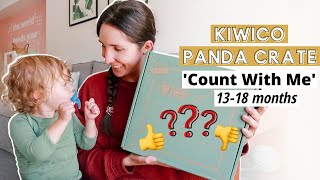 KiwiCo Panda Crate Review: COUNT WITH ME for 13-18 months old | IS IT WORTH IT?!?