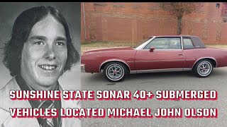 🔴 Sunshine State Sonar, 40+ submerged vehicles Found, Michael John Olson missing