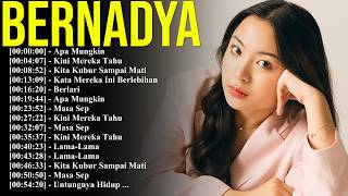 Download lagu Bernadya Best Songs Playlist featuring Kini Mereka Tahu and Apa Mungkin