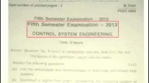 BPUT question paper leaked: Exam cancelled