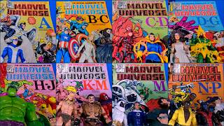 The Official Handbook Of The Marvel Legends Universe! Abomination To Pyro Compilation One NEW A-C!