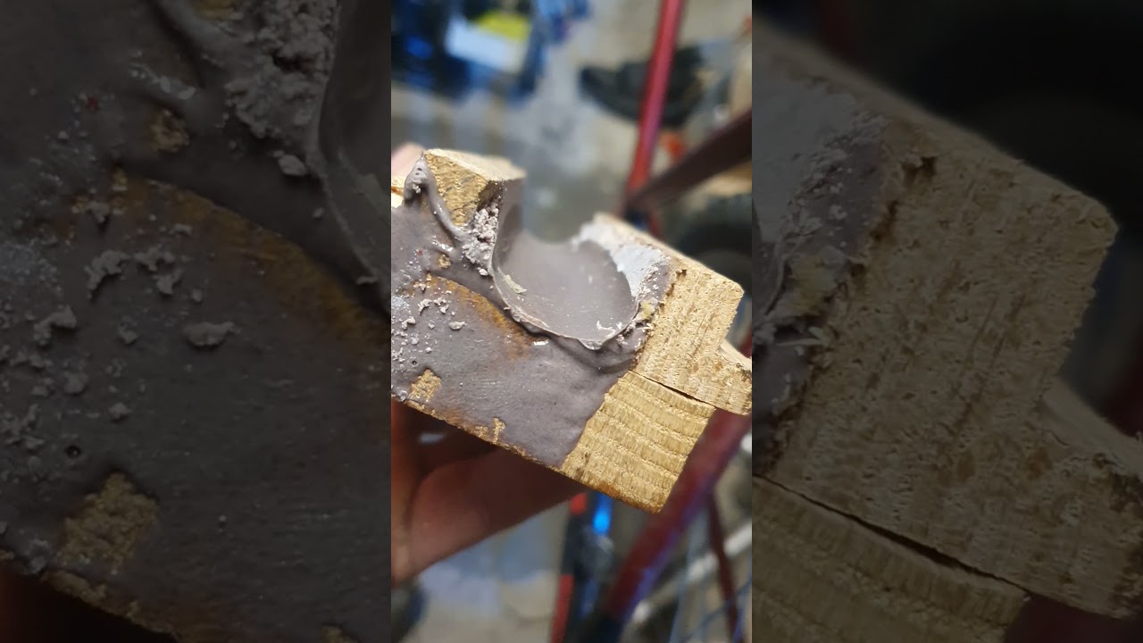 How to modifyan old steel frame to fit Gravel tyres. Part1.