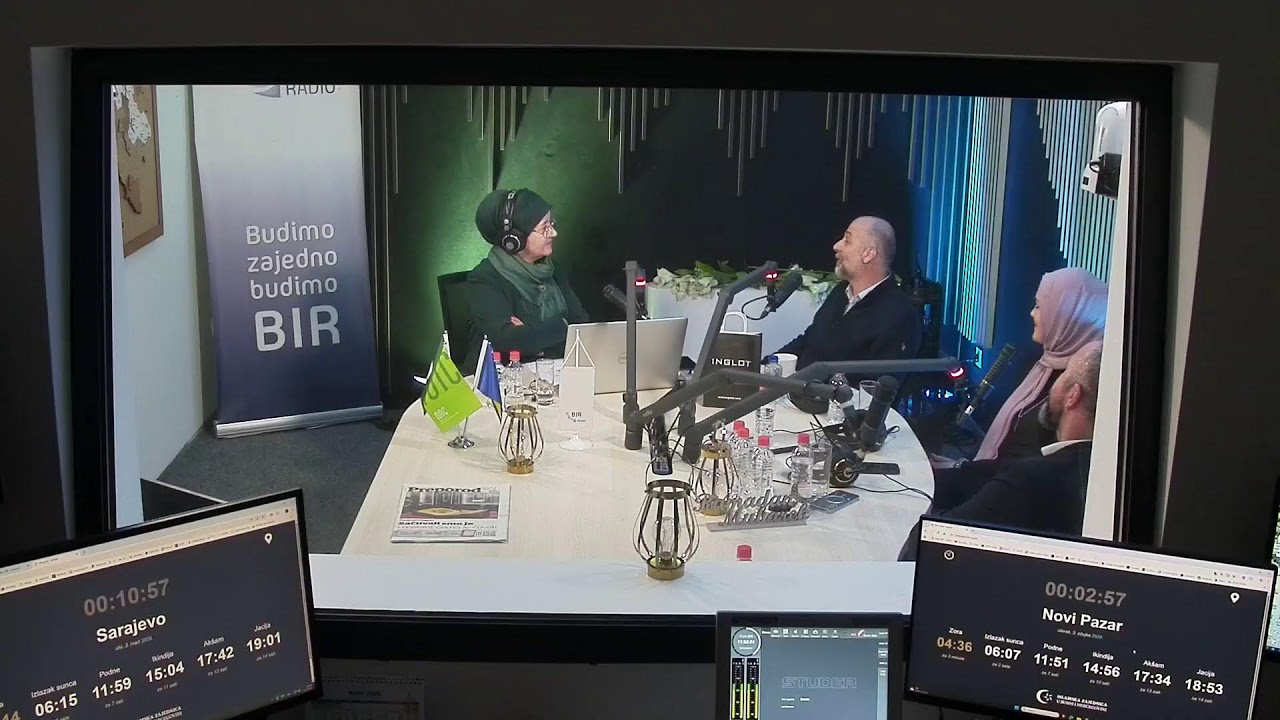 Sehurski program RTV BIR “Zapostimo zajedno 2026”- Mustafa Vlahovljak,Belma Bešlić i Mehidin Bešlić