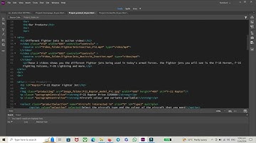 How I made my project website using Adobe Dreamweaver
