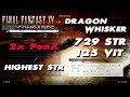 FFXV Comrades - Dragon Whisker Craft Guide Highest STR 2x PenX 729 STR + 125 VIT