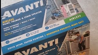 Avanti Airless Spray Painter Model AV-APS1 Demo