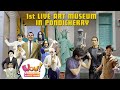 Thala dhoni at live art museum  pondicherry  greatest of all time 