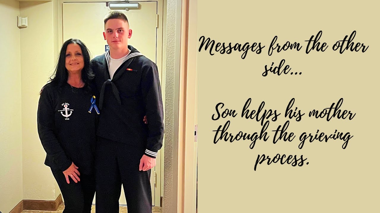 A Recently Departed Son Helps His Mother Through The Grieving Process
