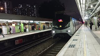 (迎接聖誕之夜消磨142 Part 2) 港鐵東鐵綫: MLR (E3/E25) (448)粉嶺至大圍行車片段
