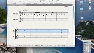 Sibelius Notation Tutorial 2: Note Entry - Adding Measures - Play Controls