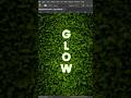 Glow 🌟 Effect - Photoshop tutorial / Glow effect tutorial #shorts #photoshop #tricks