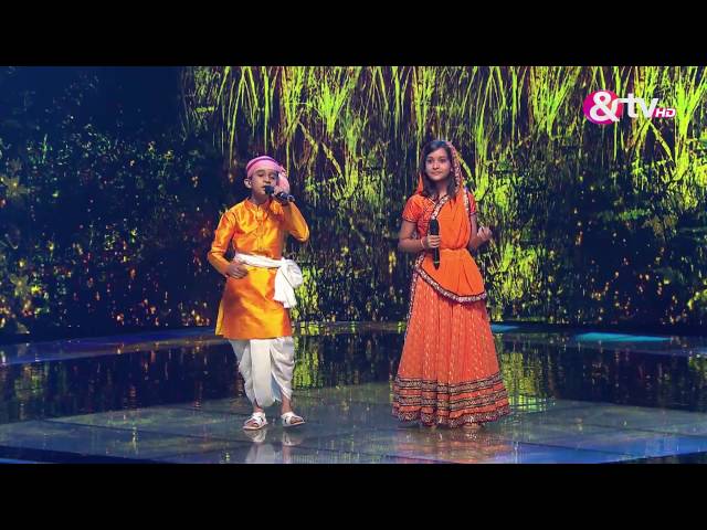 Vishwaprasad and Nishtha - Radha Kaise Na Jale - Liveshows - Episode 26 - The Voice India Kids class=