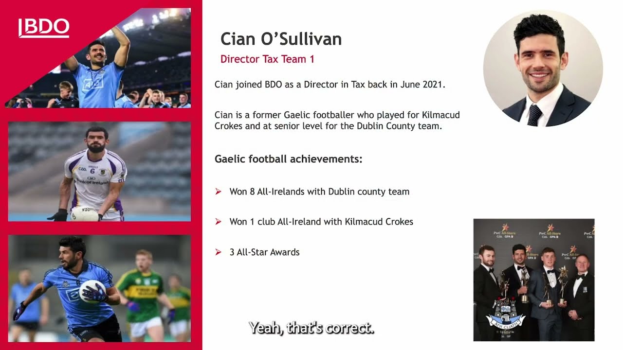 BDO Ireland Podcast - Life Skills & Leadership: BDO's sporting champions share their insights.