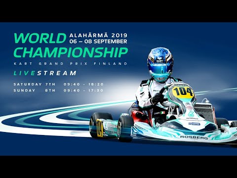 FIA Karting World Championship 2019 OK / Junior Finland Sunday