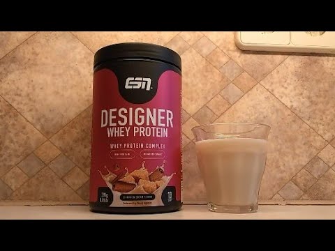 #Taste-Test- ESN Designer Whey 🔶🔸 Cinnamon Sugar 🔶🔸 - YouTube