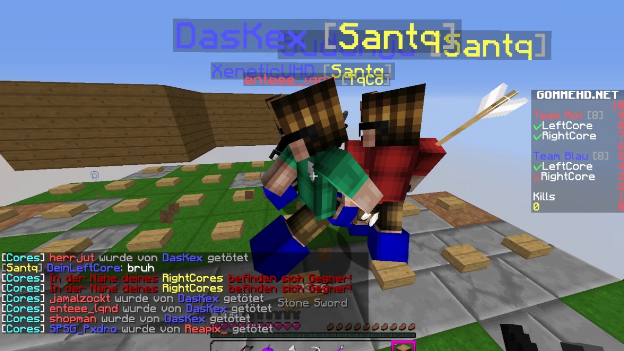 Cores FCW! TeamSaintiq vs TqCo!