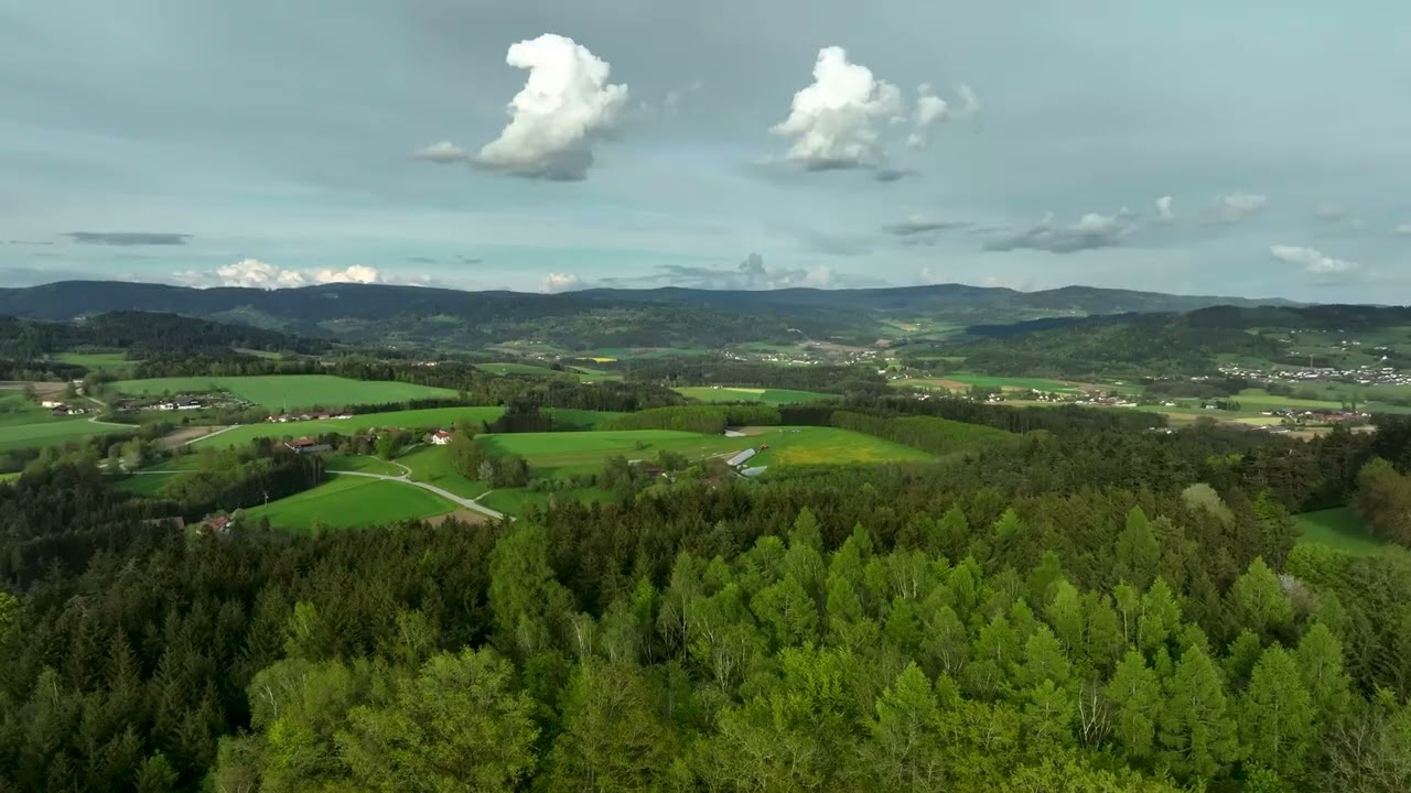 DJI Mavic 3 Classic over Bavaria in Germany - Hinterbuchberg near Mitterfels