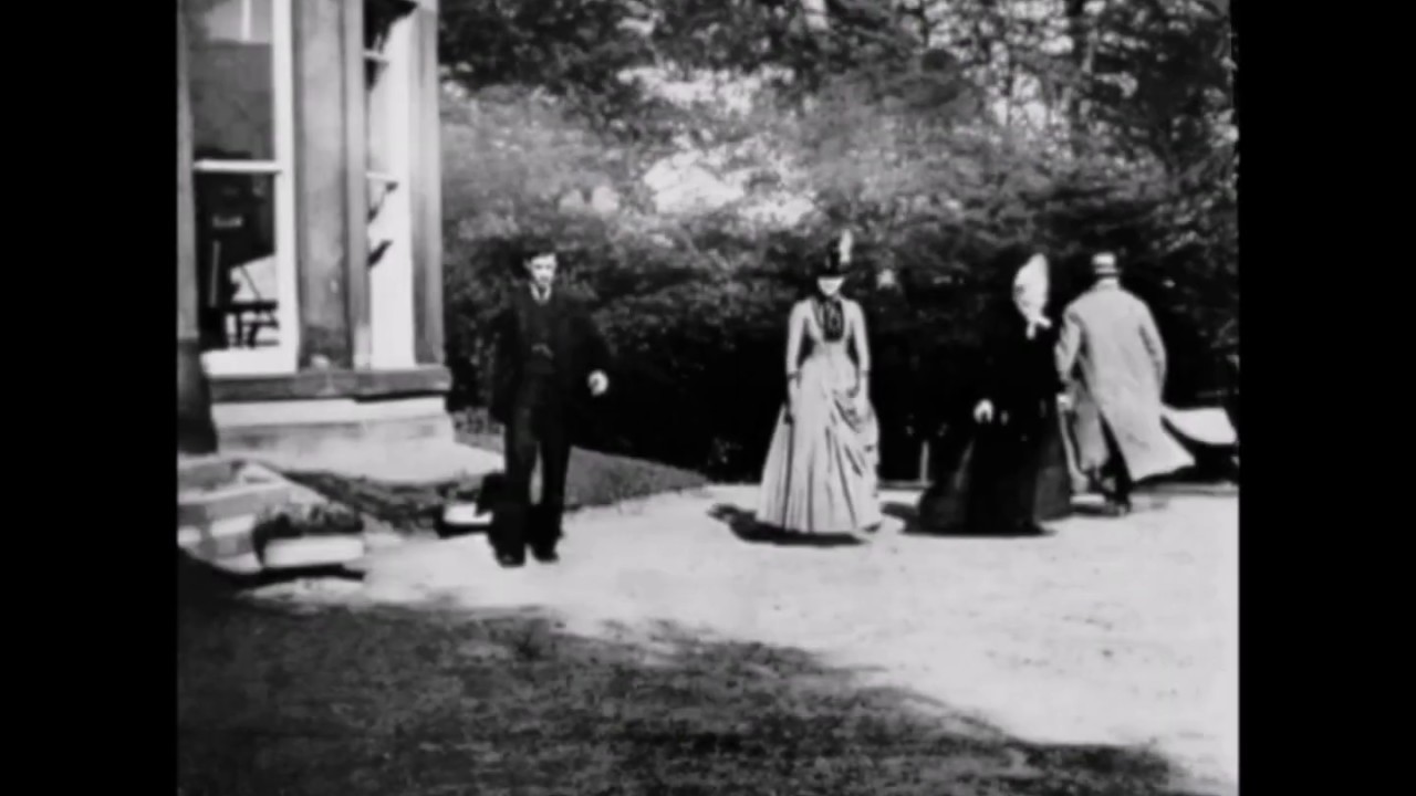 A Newly Restored &quot;Roundhay Garden Scene&quot; HD (Louis Le Prince, 1888) - YouTube