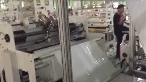 punch handle diaper bag making machine on CW-800SBD